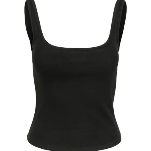JEANS Lyhythihaiset Paidat Ja Topit>Urban Classics Wide Neck toppi musta
