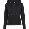 JEANS Takit>Urban Classics Zip hoody musta