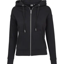 JEANS Takit>Urban Classics Zip hoody musta