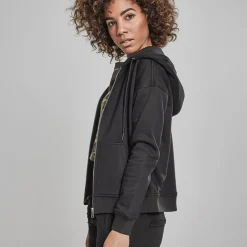 JEANS Takit>Urban Classics Zip hoody musta