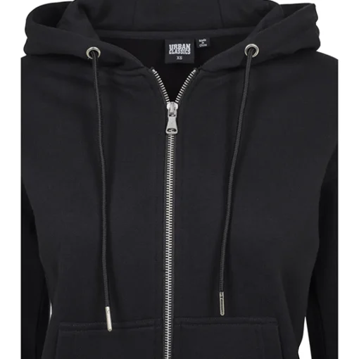 JEANS Takit>Urban Classics Zip hoody musta