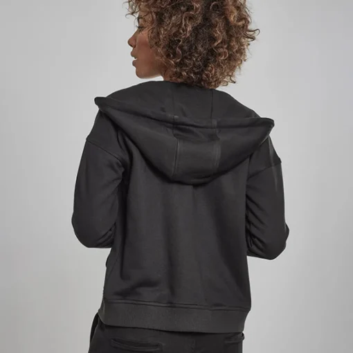 JEANS Takit>Urban Classics Zip hoody musta