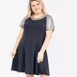 JEANS Minimekot | Plus!>Veti Style Regua mekko musta