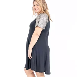 JEANS Minimekot | Plus!>Veti Style Regua mekko musta