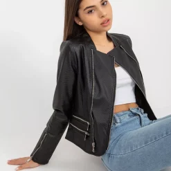 JEANS Takit></noscript>Vinceotto Catalina keinonahkatakki musta