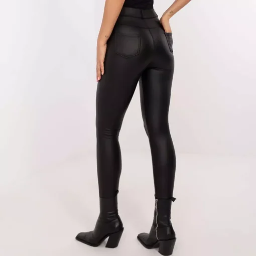 JEANS Housut>Vinceotto Femme keinonahkahousut musta