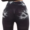 JEANS Leggingsit>Vinceotto Sport solmuvärjätyt leggingsit musta