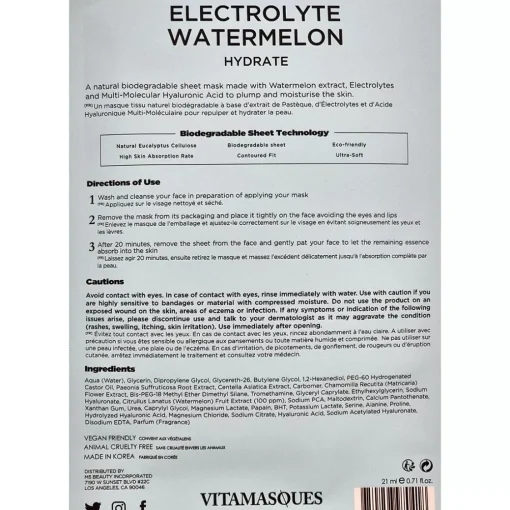 JEANS Meikit>Vitamasque Watermelon kangasnaamio 21 ml