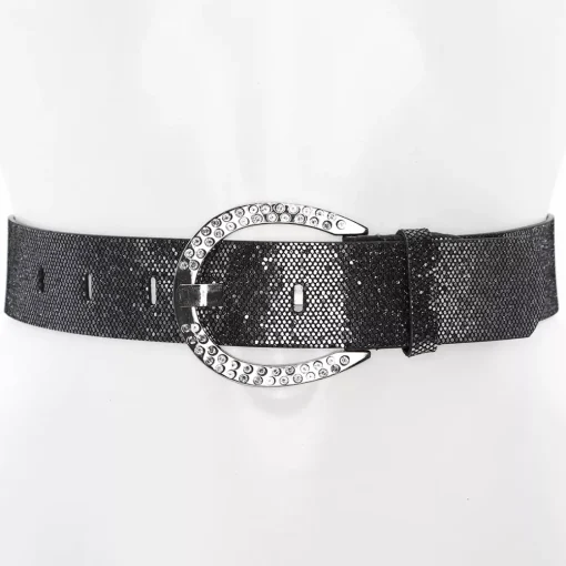 JEANS Vyöt>Vyö 106 cm glitterharmaa