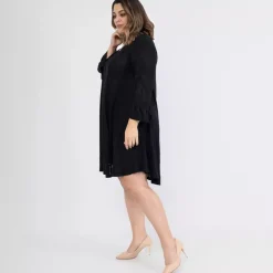 JEANS Minimekot | Plus!>2W Paris Abyss mekko musta