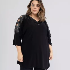 JEANS Pitkähihaiset Paidat | Plus!>2W Paris Claire paita musta