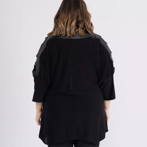 JEANS Pitkähihaiset Paidat | Plus!>2W Paris Claire paita musta