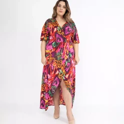 JEANS Maksimekot | Plus!>2W Paris Eerika kuvioitu mekko