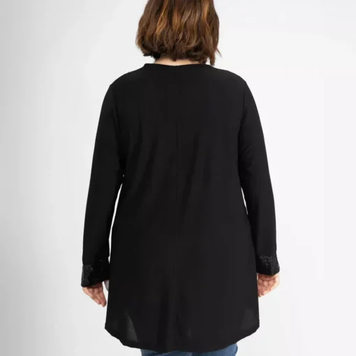 JEANS Tunikat | Plus!>2W Paris Faire tunika musta