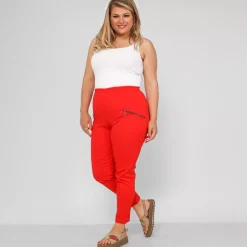 JEANS Housut | Plus!>2W Paris Haya stretch-housut punainen