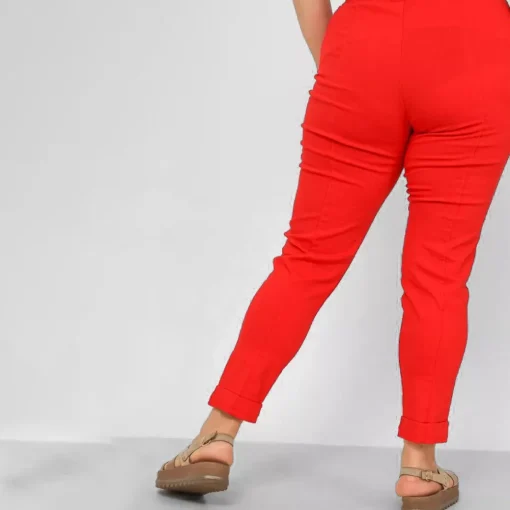 JEANS Housut | Plus!>2W Paris Haya stretch-housut punainen
