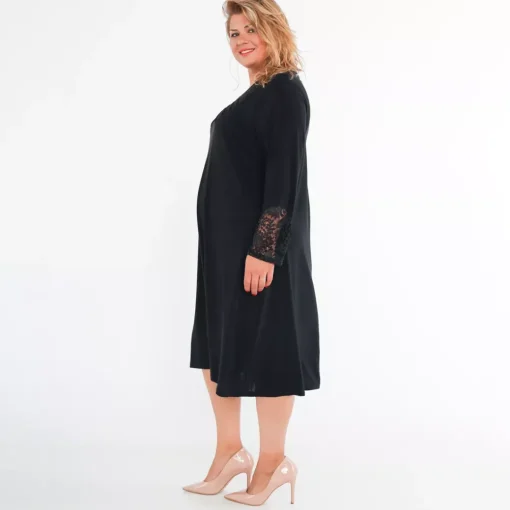 JEANS Minimekot | Plus!>2W Paris Layla mekko musta