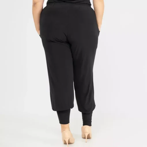 JEANS Housut>2W Paris Megan housut musta