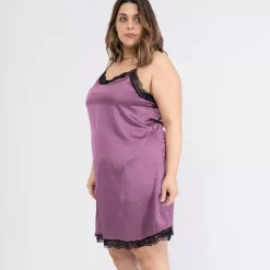 2W Paris Alusvaatteet | Plus!>Miranna satiinialusasu violetti