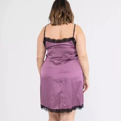 2W Paris Alusvaatteet | Plus!></noscript>Miranna satiinialusasu violetti