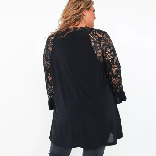 JEANS Tunikat | Plus!>2W Paris Pippa tunika musta