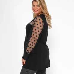 JEANS Tunikat | Plus!>2W Paris Vesta tunika musta