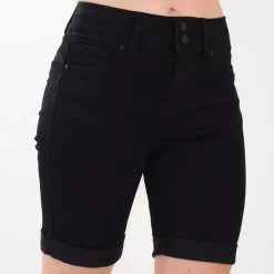 JEANS Shortsit Ja Caprit></noscript>Wax Jean Edie farkkushortsit musta