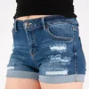 JEANS Shortsit Ja Caprit>Wax Jean Evelina farkkushortsit tummansininen