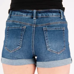 JEANS Shortsit Ja Caprit></noscript>Wax Jean Evelina farkkushortsit tummansininen