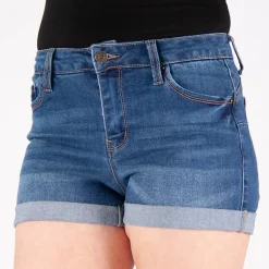 JEANS Shortsit Ja Caprit>Wax Jean Greta Push Up farkkushortsit sininen
