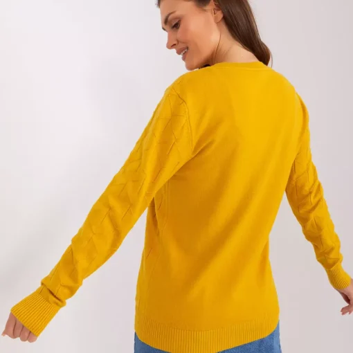 JEANS Pitkähihaiset Paidat>Wool Fashion Emila neulospaita mustard