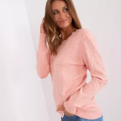 JEANS Pitkähihaiset Paidat></noscript>Wool Fashion Emila neulospaita pinkki