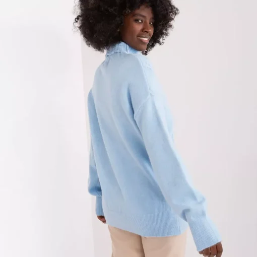 JEANS Pitkähihaiset Paidat | Neuleet>Wool Fashion Lizzie neulepaita v.sininen