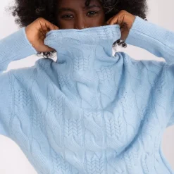 JEANS Pitkähihaiset Paidat | Neuleet></noscript>Wool Fashion Lizzie neulepaita v.sininen