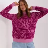 JEANS Neuleet>Wool Fashion Lorna neulepaita violetti