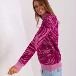 JEANS Neuleet></noscript>Wool Fashion Lorna neulepaita violetti