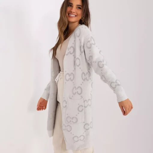 JEANS Neuleet>Wool Fashion Omar neuletakki v.harmaa