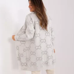 JEANS Neuleet></noscript>Wool Fashion Omar neuletakki v.harmaa