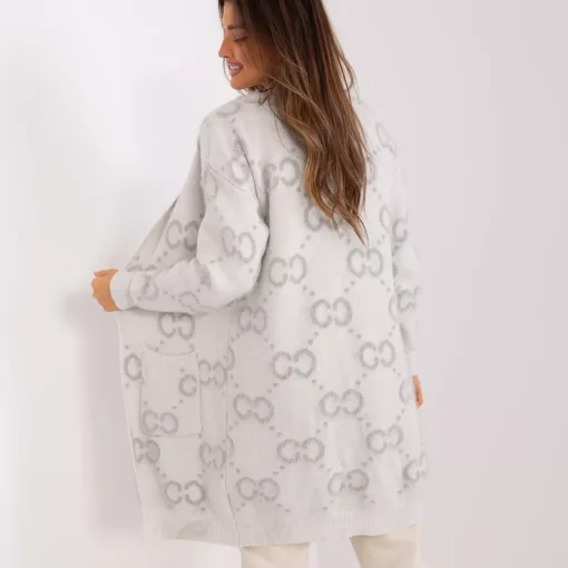 JEANS Neuleet>Wool Fashion Omar neuletakki v.harmaa
