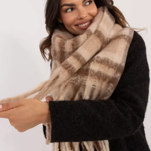 JEANS Huivit Ja Käsineet>Wool Fashion suuri kaulahuivi ruskea