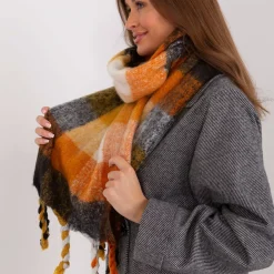 JEANS Huivit Ja Käsineet></noscript>Wool Fashion suuri kaulahuivi oranssi