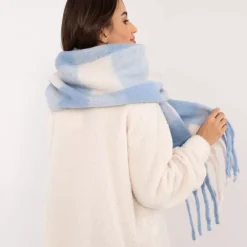 JEANS Huivit Ja Käsineet></noscript>Wool Fashion suuri kaulahuivi vaaleansininen