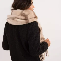 JEANS Huivit Ja Käsineet></noscript>Wool Fashion suuri kaulahuivi ruskea