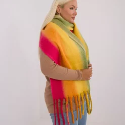 JEANS Huivit Ja Käsineet></noscript>Wool Fashion suuri kaulahuivi värikäs