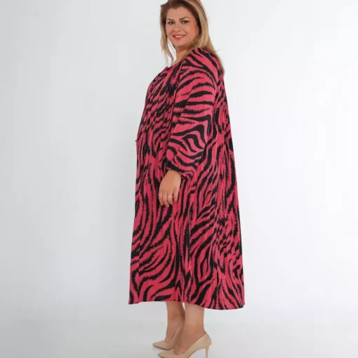JEANS Plus!>World Paula seeprakuvioinen mekko mauve