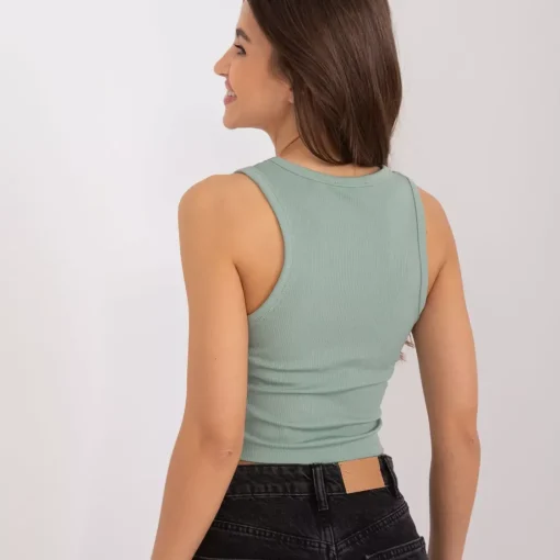 JEANS Lyhythihaiset Paidat Ja Topit>Your Red Lips Crop toppi minttu