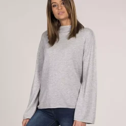 JEANS Pitkähihaiset Paidat>Yups Piper paita vaaleanharmaa
