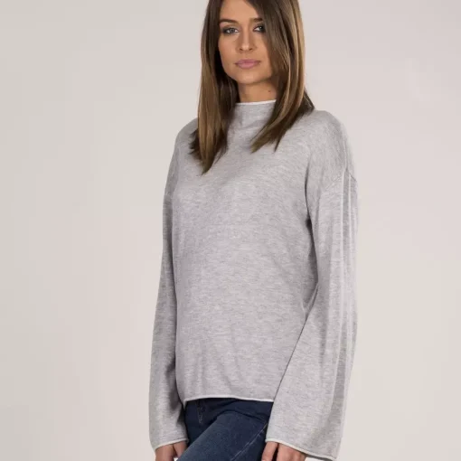 JEANS Pitkähihaiset Paidat>Yups Piper paita vaaleanharmaa