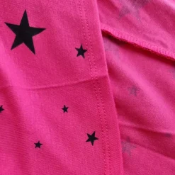 JEANS Lyhythihaiset Paidat Ja Topit>Zenana Alison kuvioitu t-paita fuksia